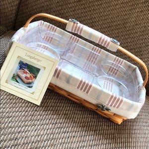 💯 Longaberger 2002 Back porch basket